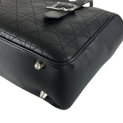 Christian Dior D Motif Totebag Black Vintage iiw373