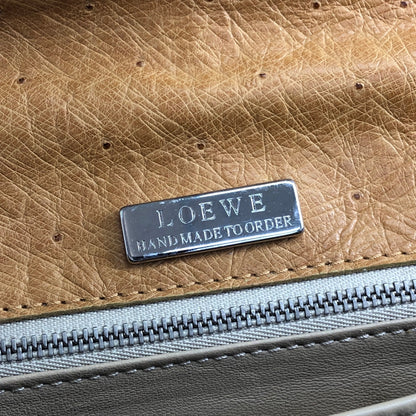 LOEWE Logo Shoulder bag Beige Vintage 2bjbin