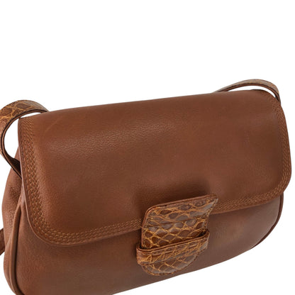 LOEWE Shoulder bag Brown Vintage x6g5se