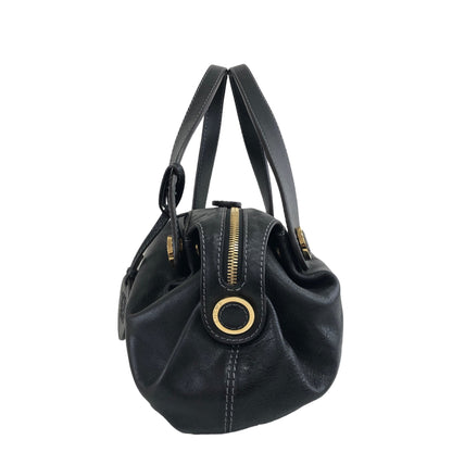 LOEWE Logo Handbag Black Vintage di34ag