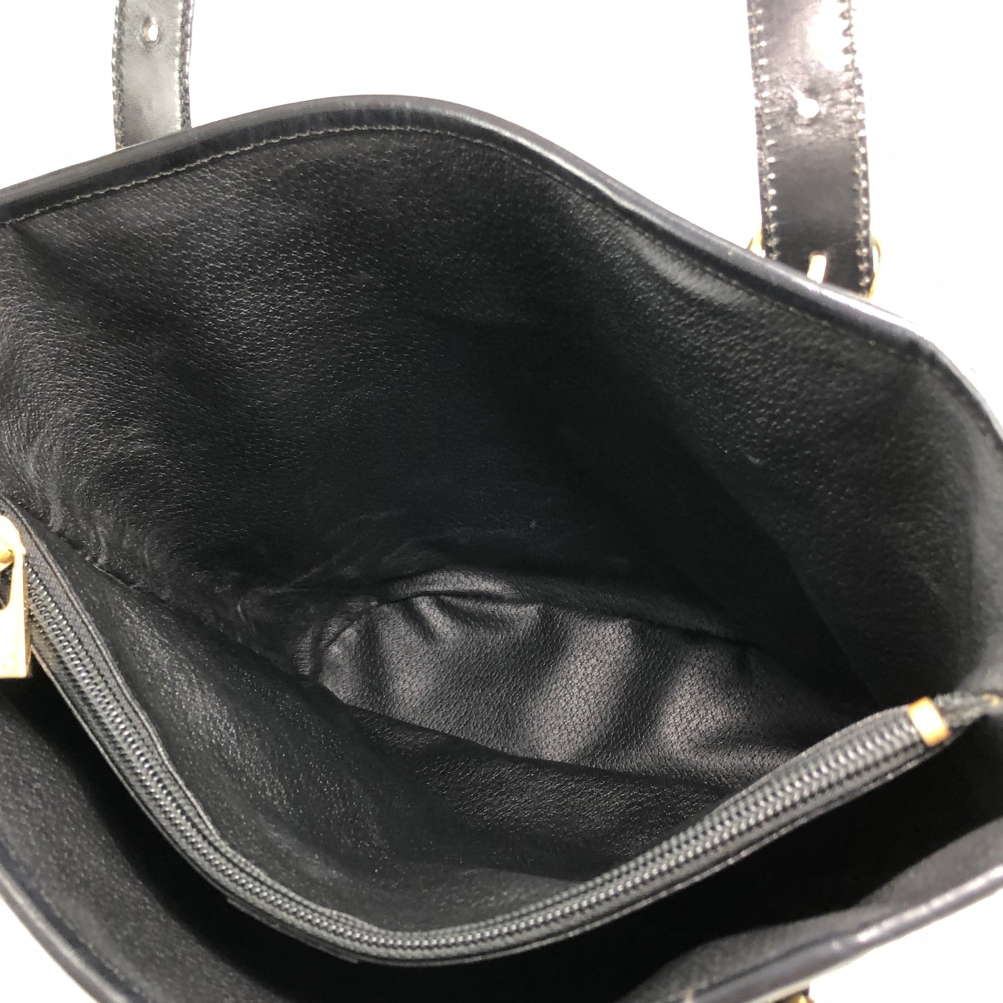 CELINE Macadam Blason Handbag Totebag Black Vintage 7r6v3e