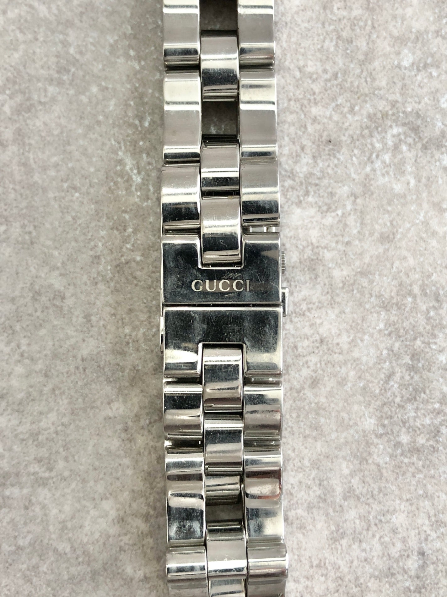 GUCCI Quartz Watch Silver 2305L Vintage b3kz6g