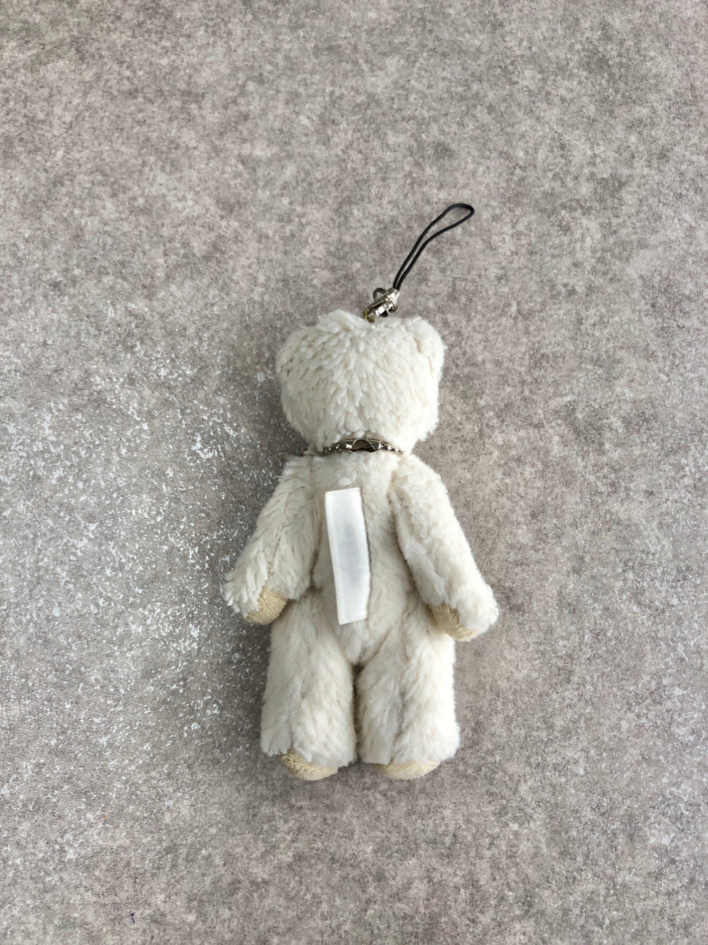 CELINE Blason bear Motif Charm White Vintage mfixju