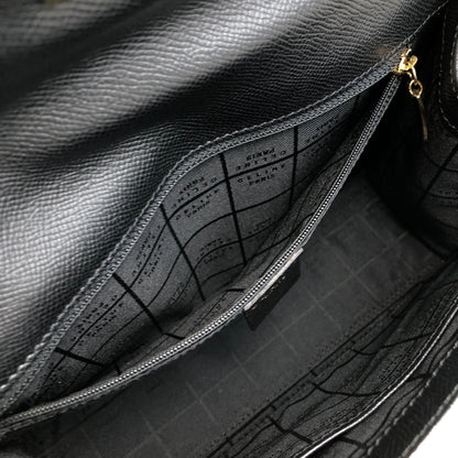 CELINE Turn Lock Shoulder bag Black Vintage ni6cxe