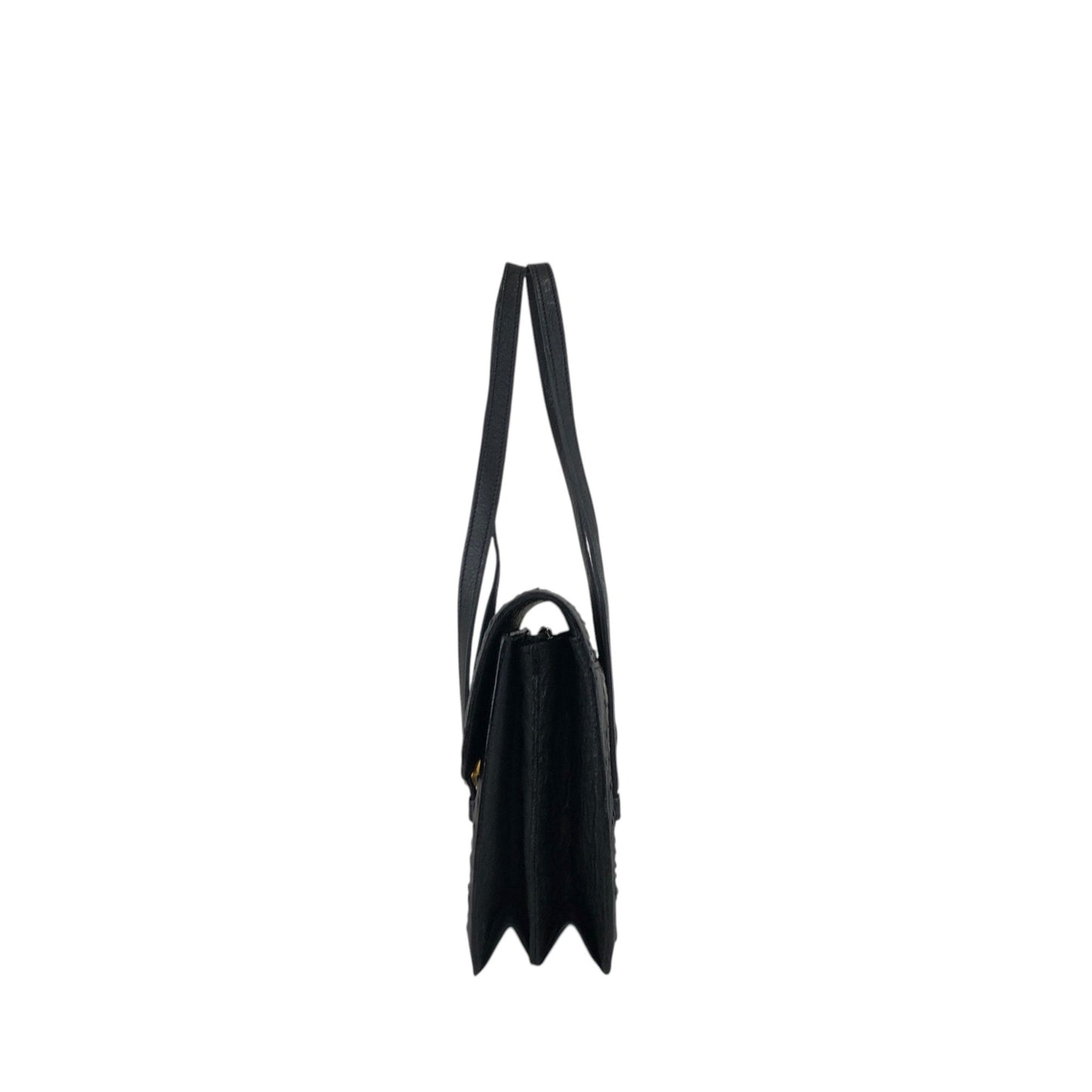 Christian Dior Handbag Black Vintage 4keybj