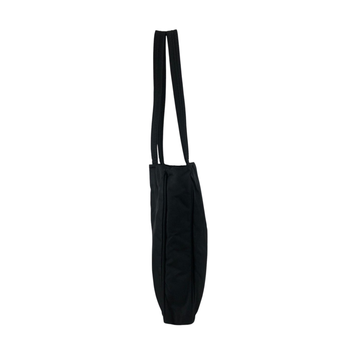 PRADA Tessuto Triangle Logo Handbag Totebag Black Vintage jsx3zw
