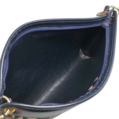 Christian Dior Trotter Shoulder bag Navy Vintage s83xi3