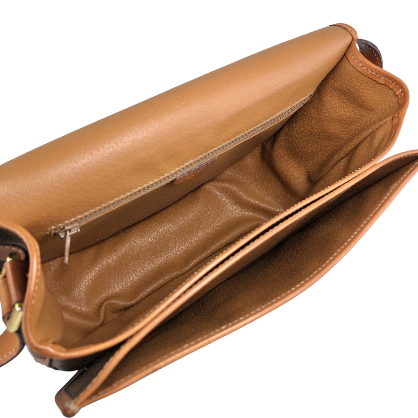 CELINE Macadam Blason Shoulder bag Brown Vintage 23vr8y