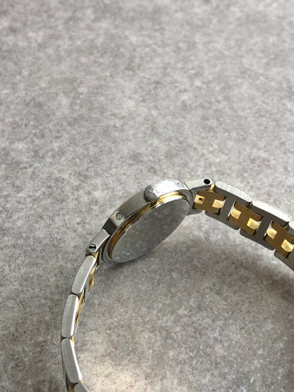 HERMES Quartz Watch Gold×Silver 317623 Vintage aai6x8
