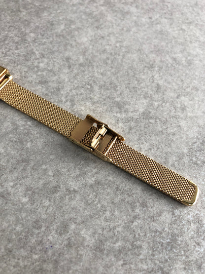 Salvatore Ferragamo Logo Quartz Watch Gold SFBY00219 Vintage bvgk3y