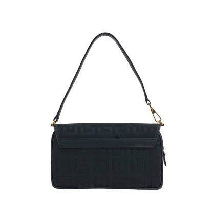 GIVENCHY Logo Shoulder bag Black Vintage 5cprpw