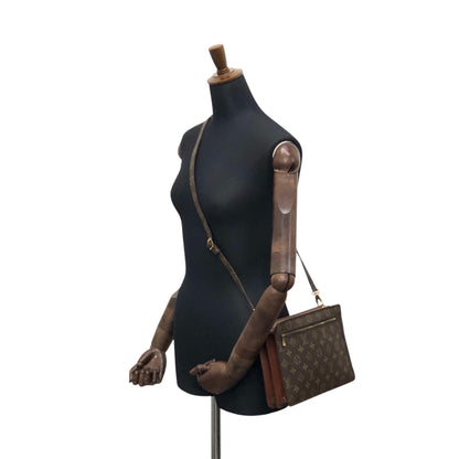 LOUIS VUITTON Monogram Shoulder bag Brown M51205 Vintage uj5nbu