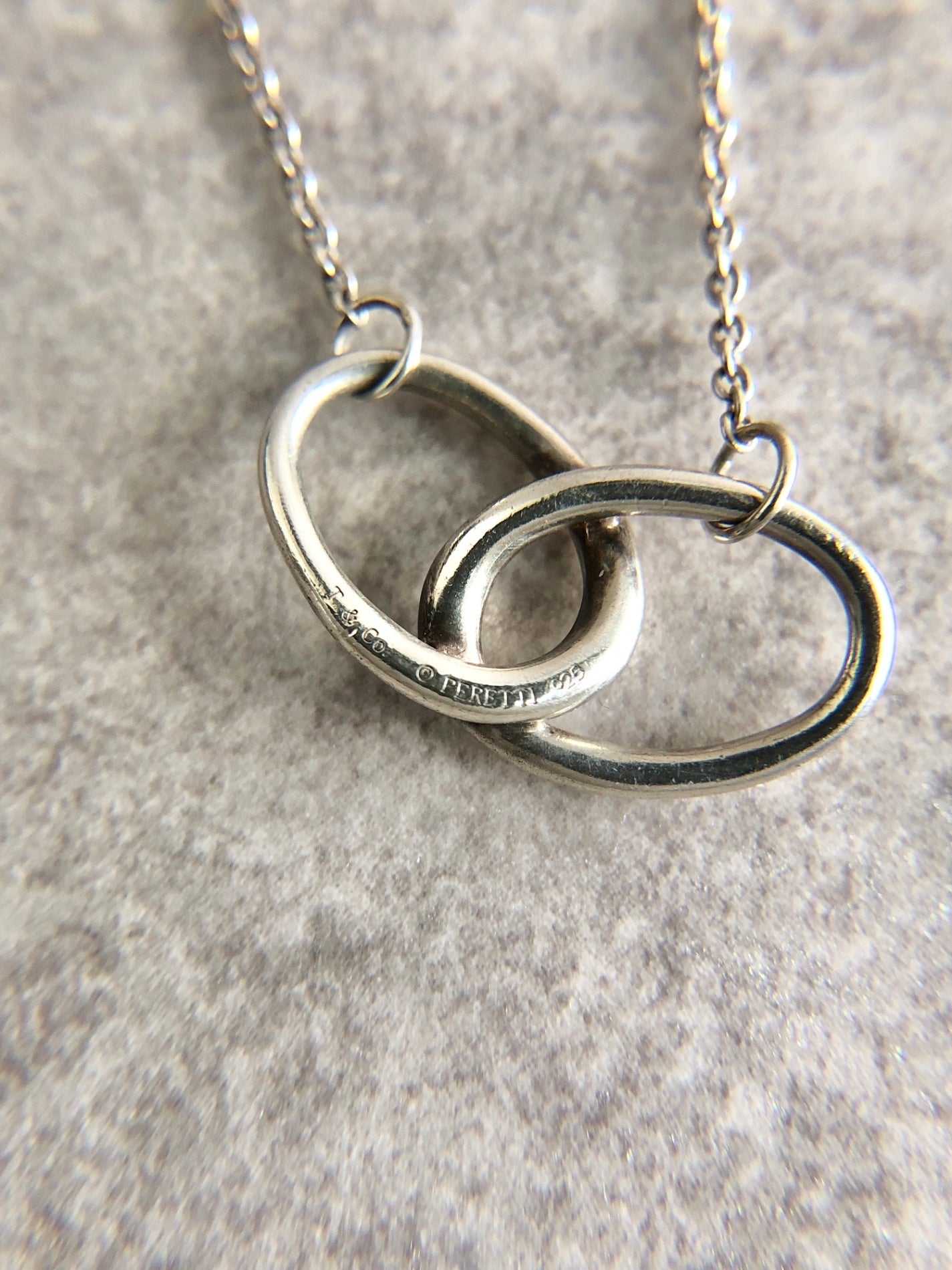 Tiffany & Co. SILVER925 Necklace Silver Vintage esypmv