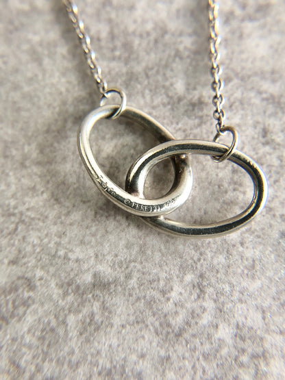 Tiffany & Co. SILVER925 Necklace Silver Vintage esypmv