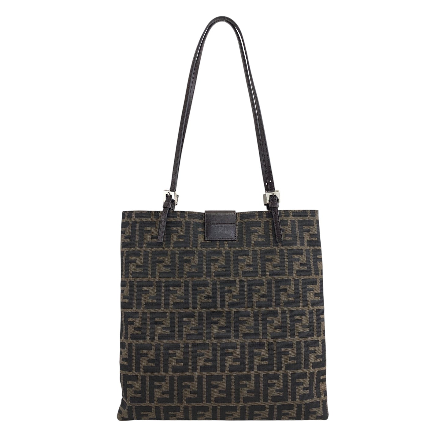 FENDI Zucca Logo Tote bags Brown Vintage 7gujke