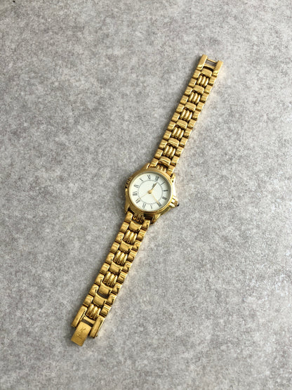 Yves Saint Laurent Quartz Watch Gold 601948 Vintage vfcdc4
