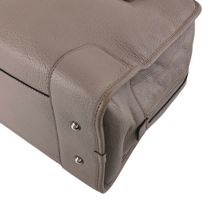 LOEWE Amazona36 Anagram Handbag Boston bag Gray Vintage mhy4fx