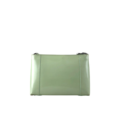 Christian Dior Logo Embossed Shoulder bag Green Vintage 7izpjd