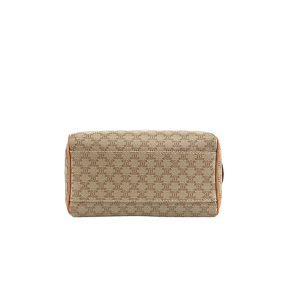 CELINE Macadam Two-way Handbag Shoulder bag Beige Vintage f3hr3k