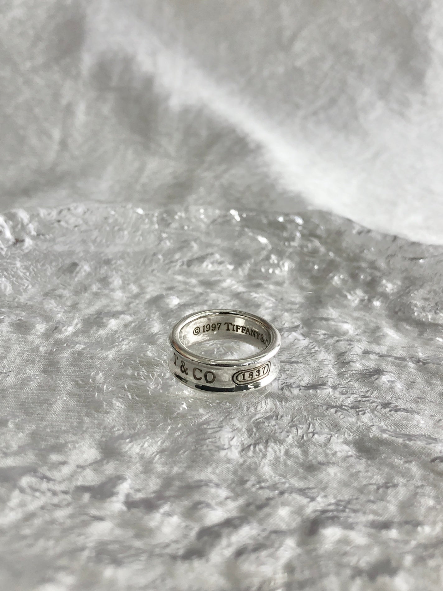 Tiffany & Co. SILVER925 Ring Silver Vintage eeebb6