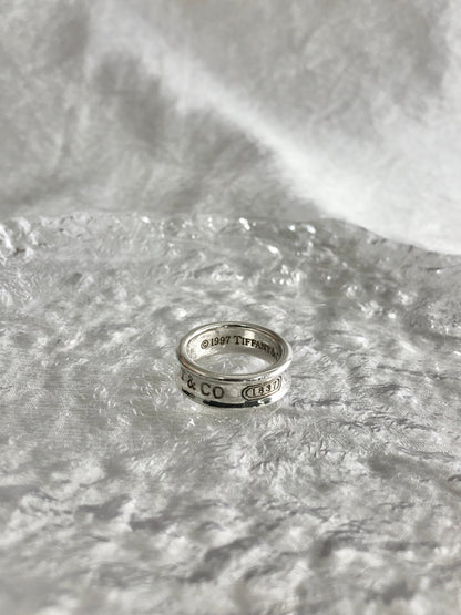 Tiffany & Co. SILVER925 Ring Silver Vintage eeebb6