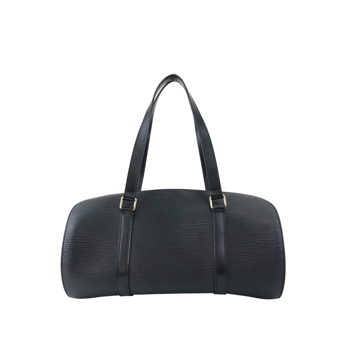 LOUIS VUITTON Handbag Barrel bag Black  Soufflot Vintage yw2s87