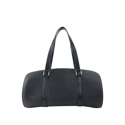 LOUIS VUITTON Handbag Barrel bag Black  Soufflot Vintage yw2s87