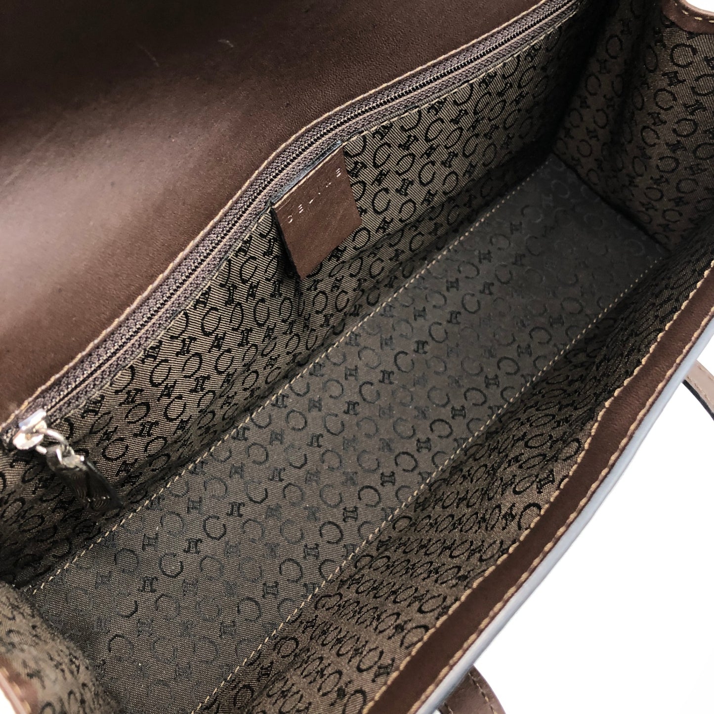 CELINE Handbag Brown Vintage ksjjkd