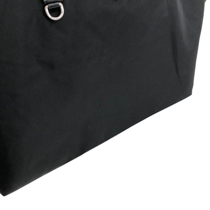 PRADA Tessuto Triangle Logo Totebag Black Vintage mbeuzk