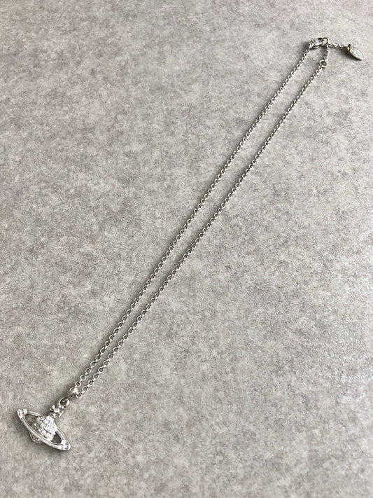 Vivienne Westwood Necklace Silver Vintage imxs8r