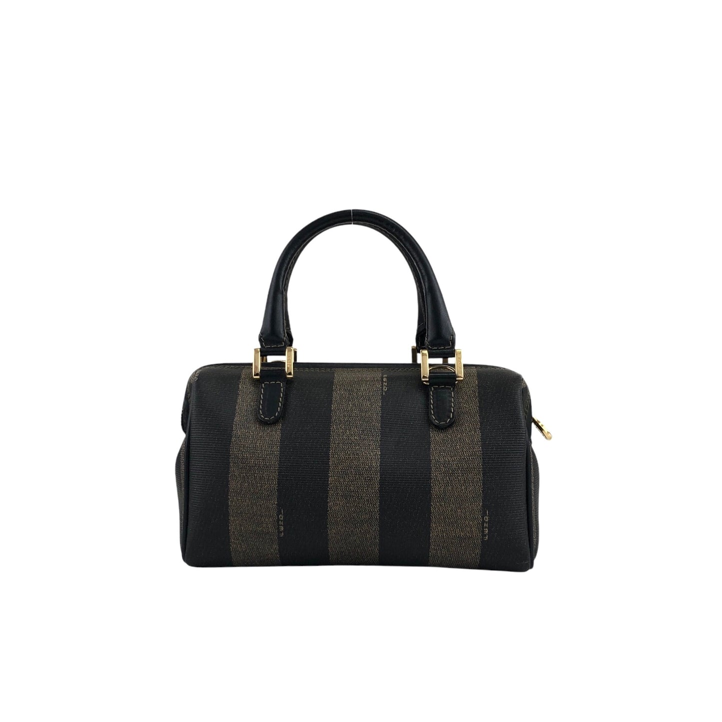 FENDI Pecan Two-way Small Handbag Shoulder bag Black Vintage pca6y8