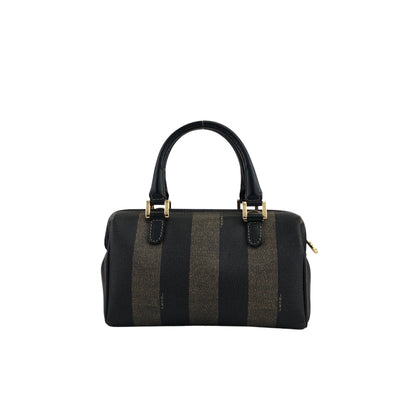 FENDI Pecan Two-way Small Handbag Shoulder bag Black Vintage pca6y8