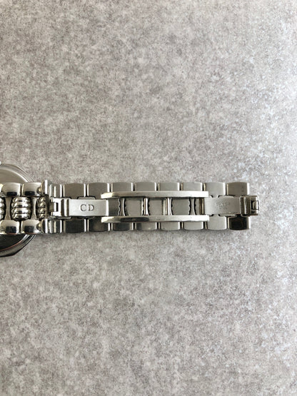 Christian Dior Quartz Watch Silver D45-106-1 Vintage m4evpi