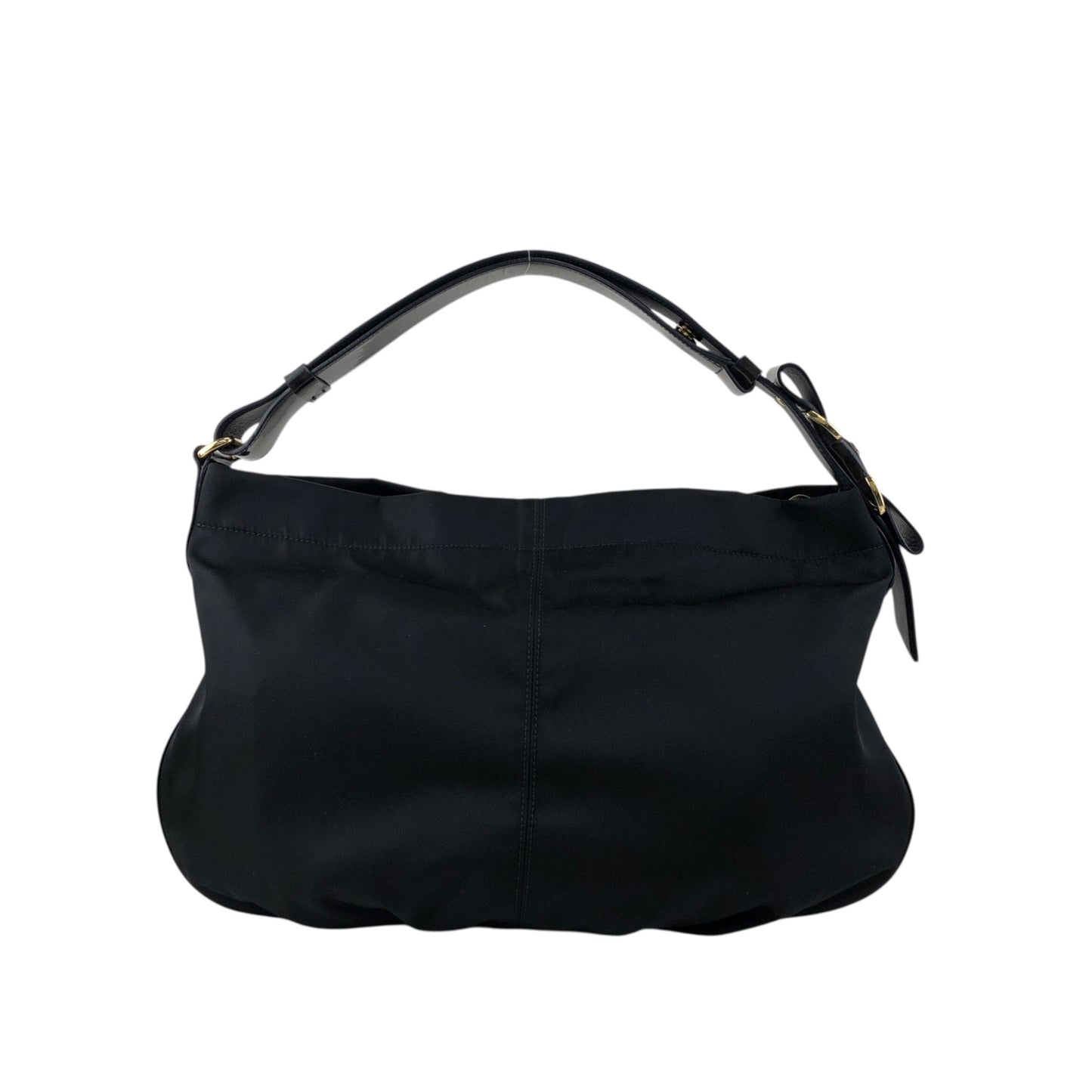 Salvatore Ferragamo Vala Ribbon Shoulder bag Black Vintage xwnsuw