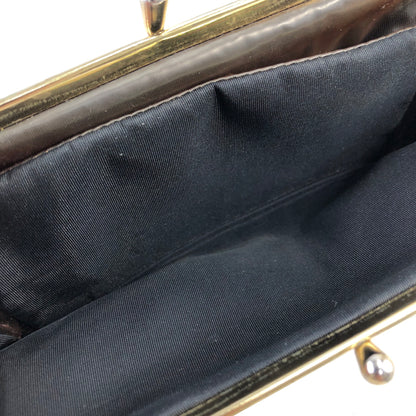 Christian DIor Trotter 提花手拿包 海軍藍 復古 rj622u