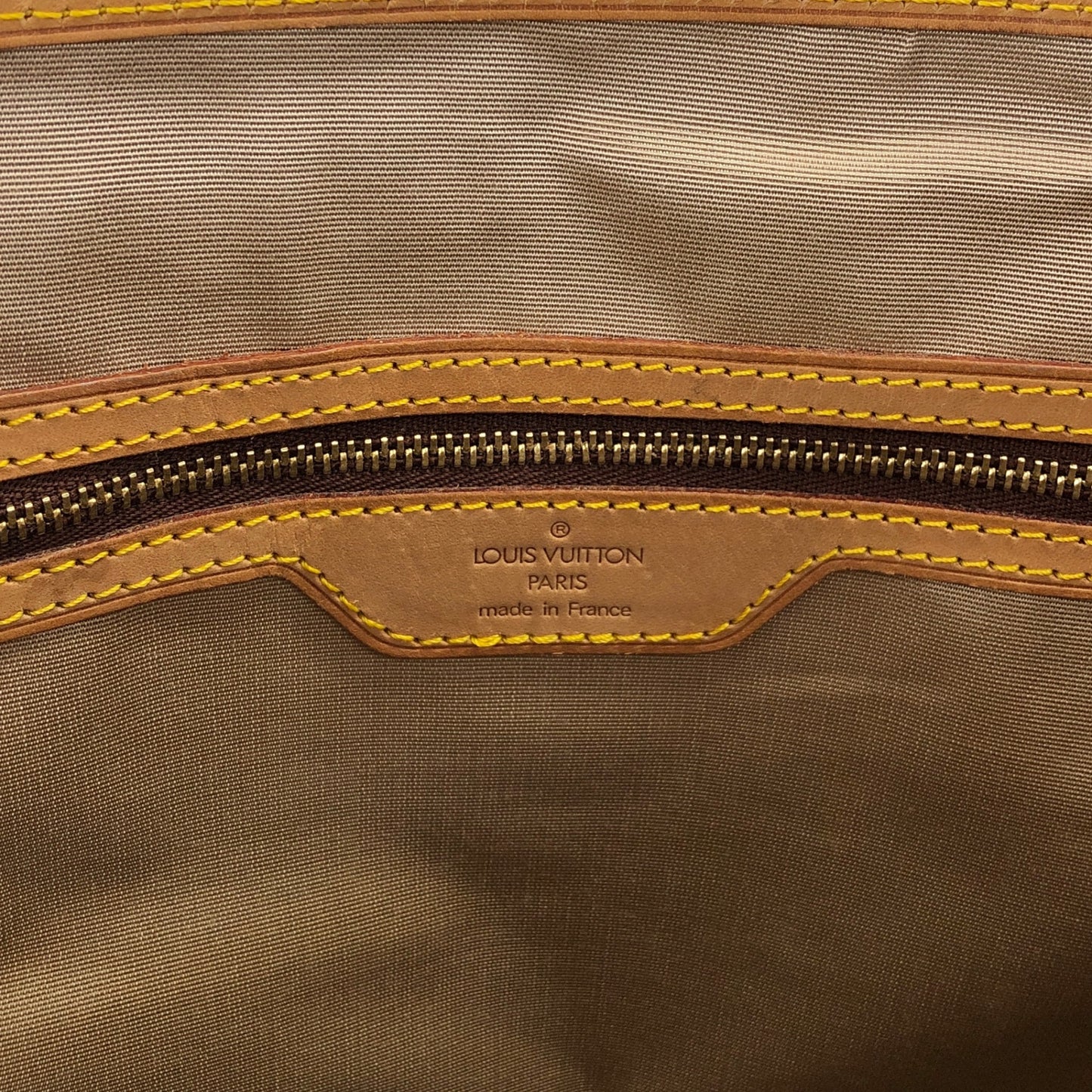 LOUIS VUITTON Monogram Totebag Brown Vintage nh8c8s