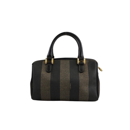 FENDI Pecan Two-way Small Handbag Shoulder bag Black Vintage aybaes