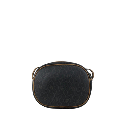 Christian Dior Honeycomb Pattern Shoulder bag Black Vintage nz4vwk