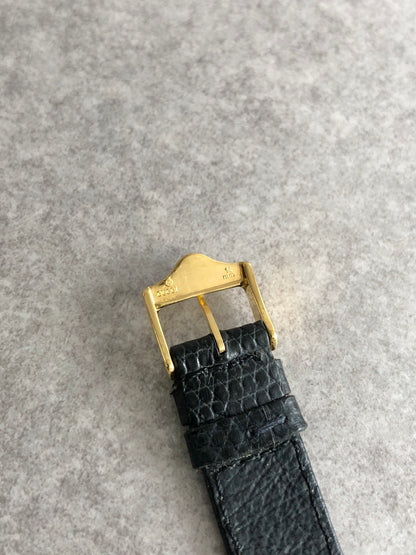 GUCCI Quartz Watch Black Vintage gipjhw