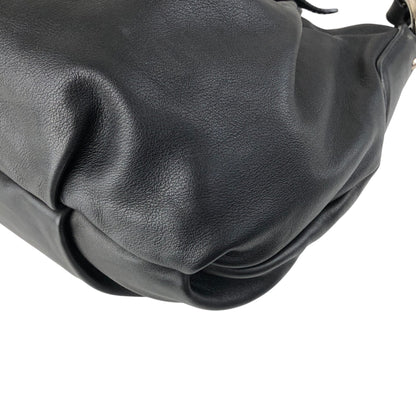PRADA Logo Shoulder bag Black Vintage en8d2i