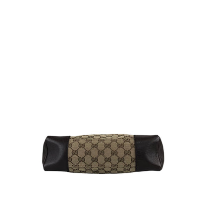 GUCCI GG Canvas Shoulder bag Beige Vintage r6zntd