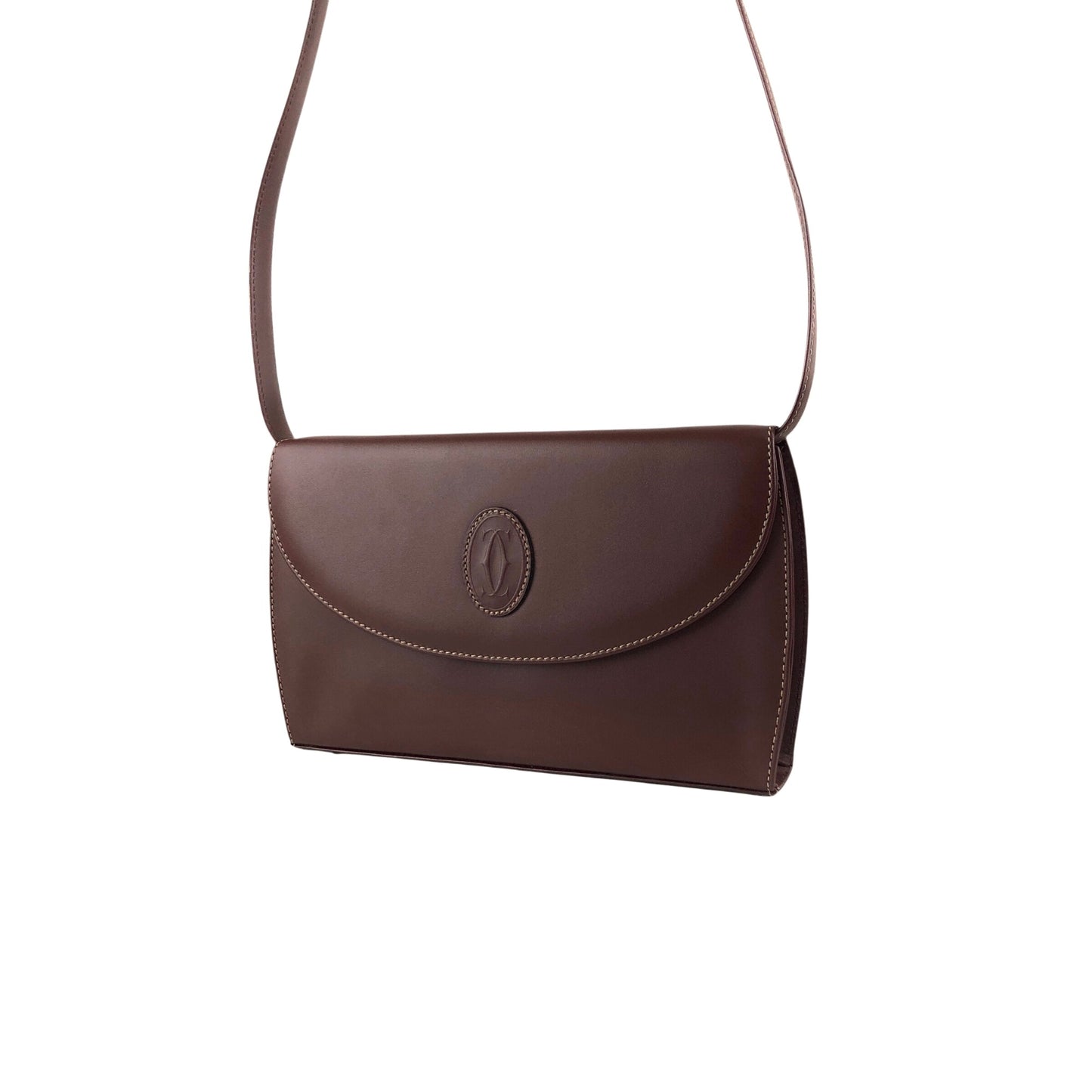Cartier Shoulder bag Bordeaux Vintage jasskc