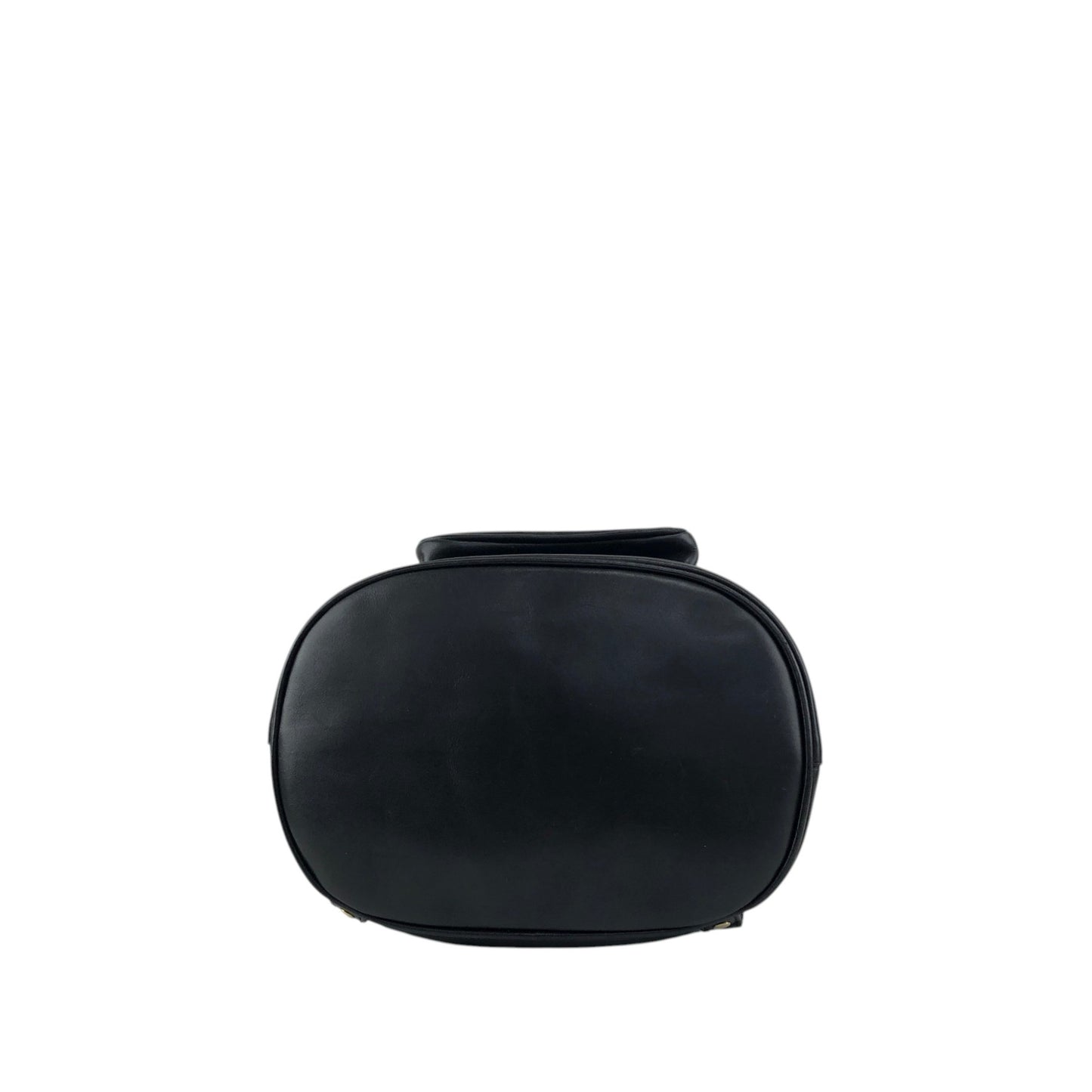 Christian Dior Logo Charm Backpack Black Vintage i8y5w2