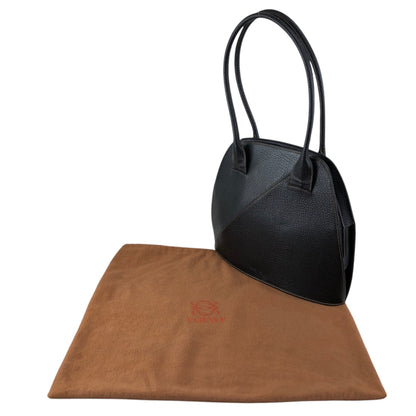 LOEWE Logo Embossed Handbag Black Vintage g64y6x