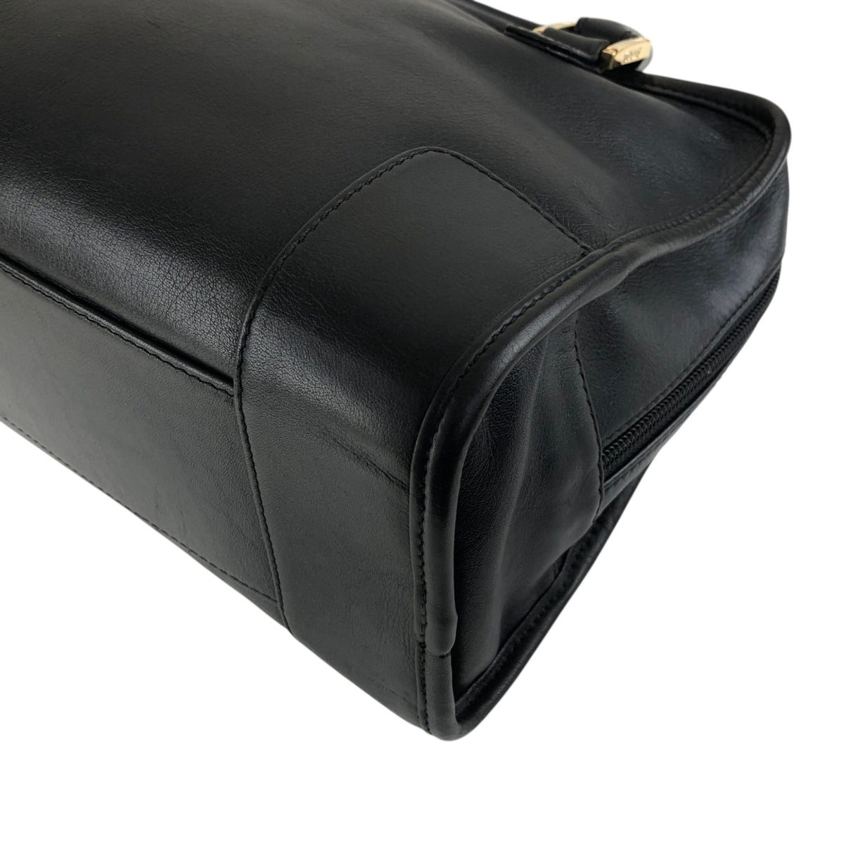 LOEWE Amazona Anagram Small Boston bag Handbag Black Vintage jeeyya