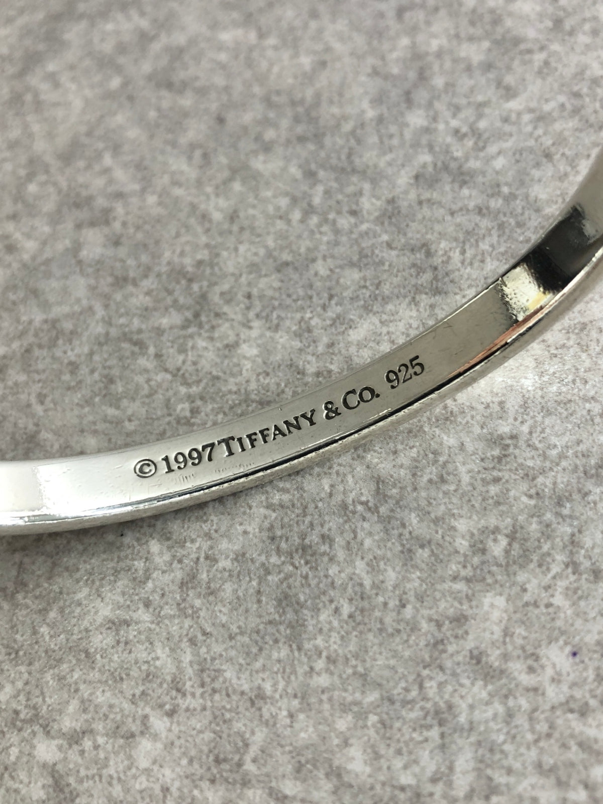 Tiffany & Co. SILVER925 Bangle Silver Vintage bc6hnn