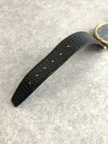 GUCCI Watch Black×Gold Vintage x7vvmr