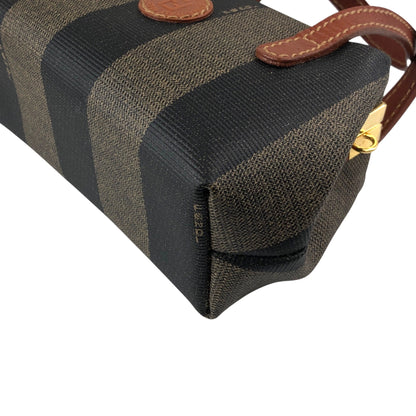 FENDI Pecan Logo Metal Closure Two-way Handbag Shoulder bag Brown Vintage pr7k2h