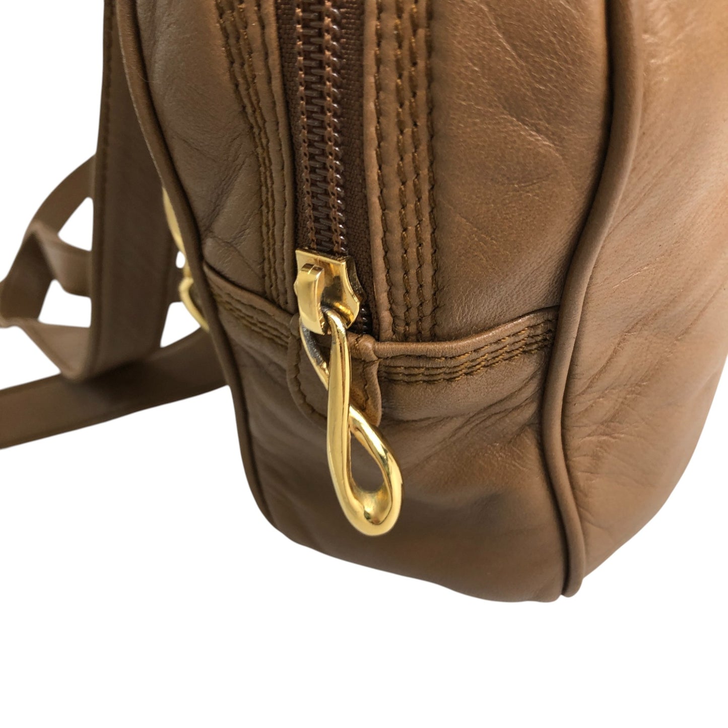 LOEWE Anagram Shoulder bag Brown Vintage 4a627g