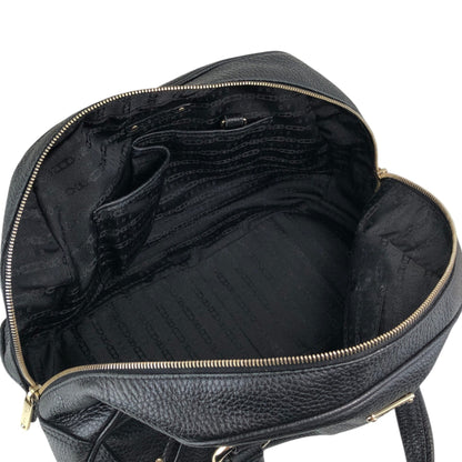CELINE Logo Small Boston bag Handbag Black Vintage fr3ikk